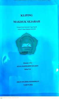 Image of KLIPING MAKHLUK SEJARAH