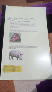 Image of 10 Hewan Langka di Indonesia