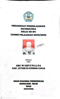 Image of PERANGKAT PEMBELAJARAN MATEMATIKA KELAS XII IPS