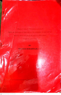 Image of PERANGKAT PEMBELAJARAN KELAS XII SMAN DHARMA PENDIDIKAN MATA PELAJARAN BAHASA INGGRIS