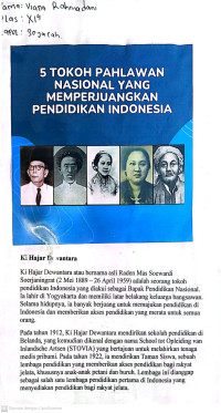 Image of 5 tokoh pahlawan nasional yang memperjuangkan pendidikan Indonesia