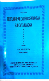 Image of MAKALAH PERTUMBUHAN DAN PERKEMBANGAN BUDI DAYA MANGGA