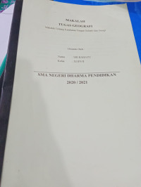 Image of MAKALAH TUGAS GEOGRAFI/ MAKALAH TENTANG KETAHANAN PANGAN INDUSTRI DAN ENERGI