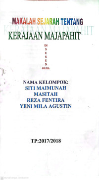 Image of makalah sejarah tentang kerajaan majapahit