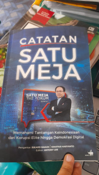 Image of CATATAN SATU MEJA