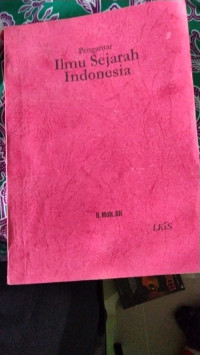 Image of Pengantar Ilmu Sejarah Indonesia