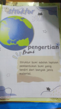 Image of kliping;PENGERTIAN BUMI