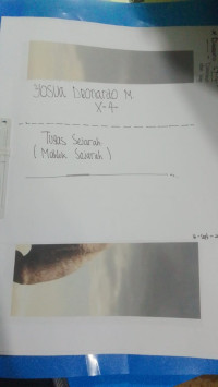 Image of kliping; MAHLUK SEJARAH