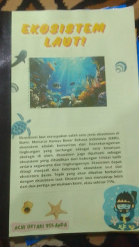 Image of kliping; EKOSISTEM LAUT!