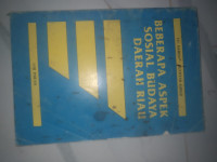 Image of Beberapa Aspek Sosial Budaya Daerah Riau