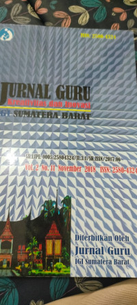 Image of JURNAL GURU KREATIFITAS DAN INOVASI  IGI SUMATERA BARAT