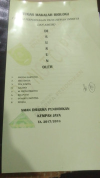 Image of makalah Biologi :sistem pernapasan pada hewan insekta dan amfibi