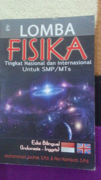 Image of LOMBA FISIKA TINGKAT NASIONAL DAN INTERNASIONAL UNTUK SMP/MTS