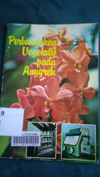 Image of Perbanyakan Vegetatif Pada Anggrek
