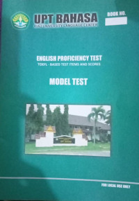 Image of ENGLISH PROFICIENCY TEST TOEFL