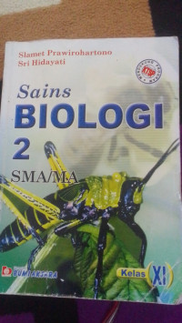 Image of SAINS BIOLOGI 2 SMA/MA KELAS XI