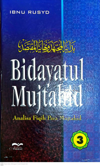 Image of Bidayatul Mujtahid : Analisa Fiqih Para Mujtahid jilid 3