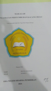 Image of PENGAMATAN  PERTUMBUHAN KACANG HIJAU